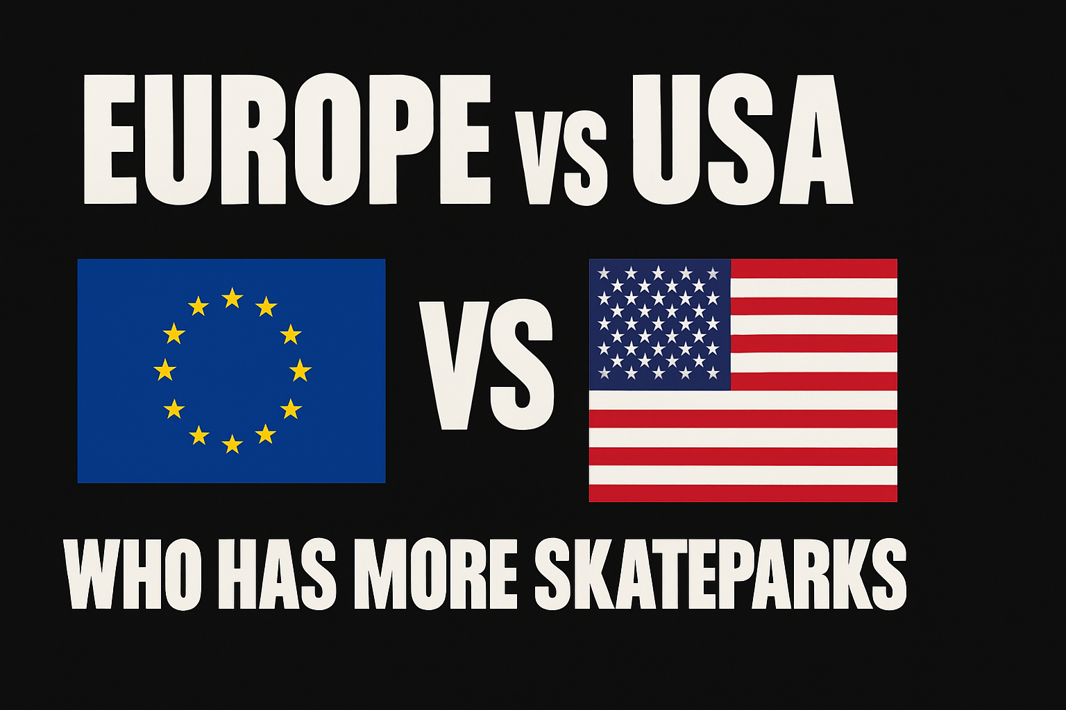 Europe vs USA: Who Has More Skateparks?